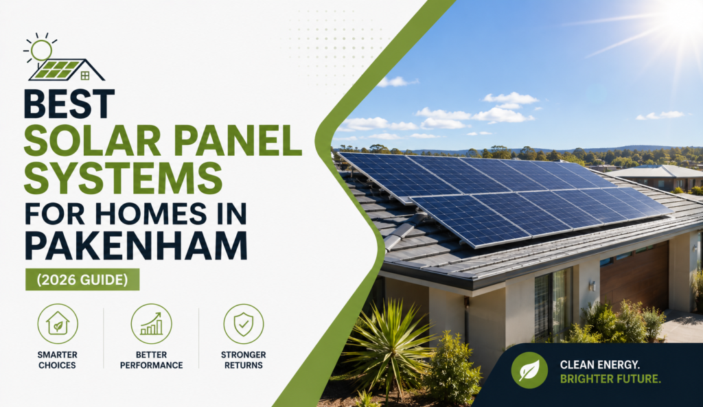 Best Solar Panel Systems for Homes in Pakenham (2026 Guide)