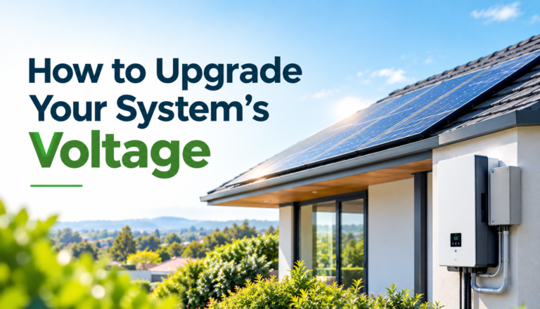 How to Upgrade Your System’s Voltage